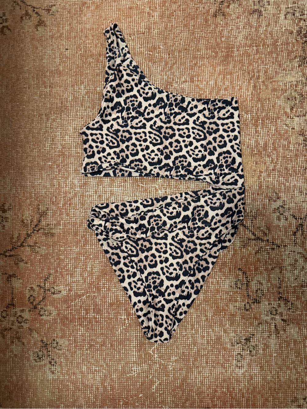 SKATIE NICOLE ONE PIECE in a leopard print